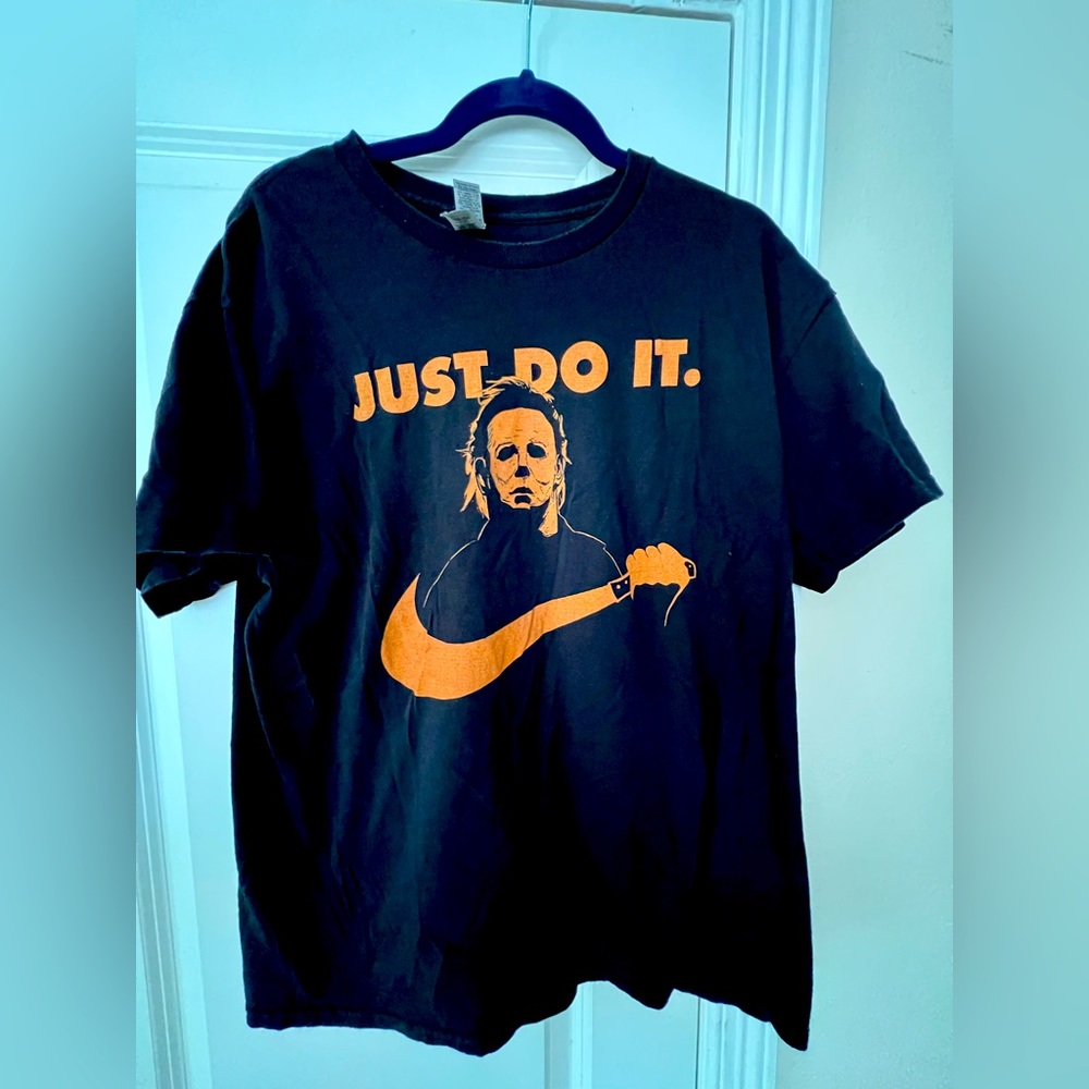 Nike “Just Do It” Michael Myers L Tee